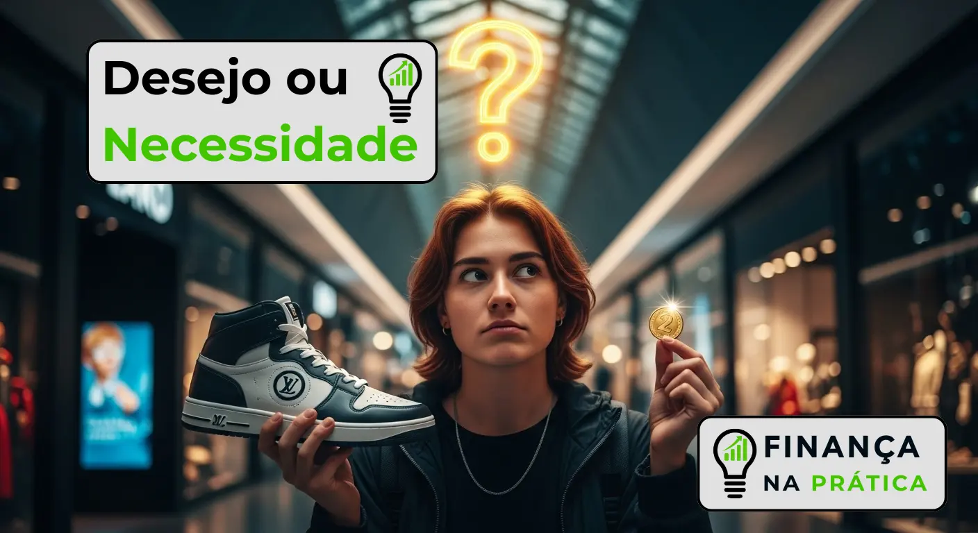 Necessidade ou Desejo? O Segredo para Evitar o Endividamento